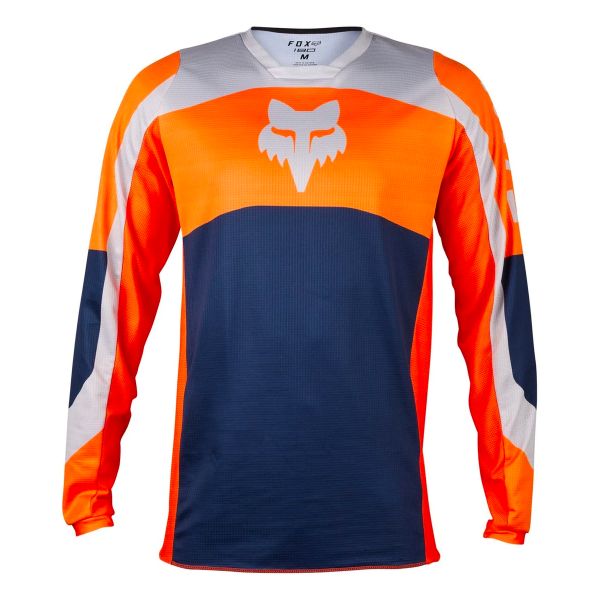 Motocross Jerseys FOX 180 Nitro Flo Orange Motocross Jerseys FOX 180 Nitro Flo Orange