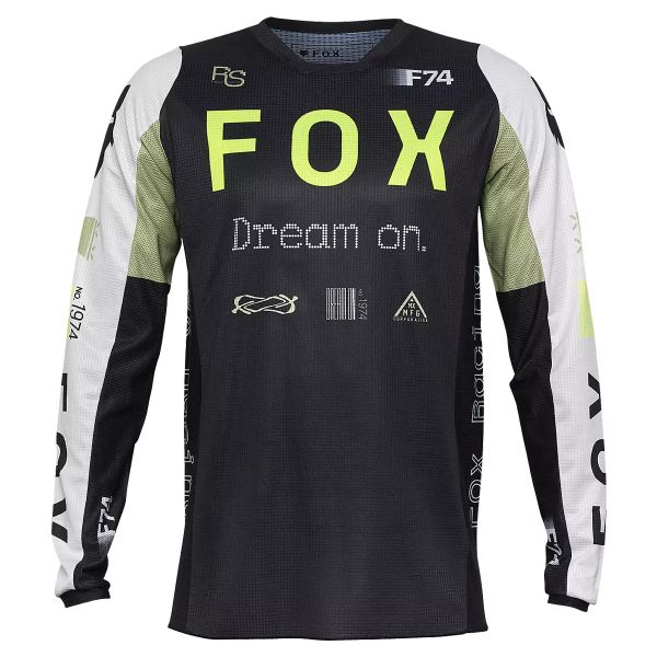 Motocross Jerseys FOX 180 Race Spec Pale Green Motocross Jerseys FOX 180 Race Spec Pale Green