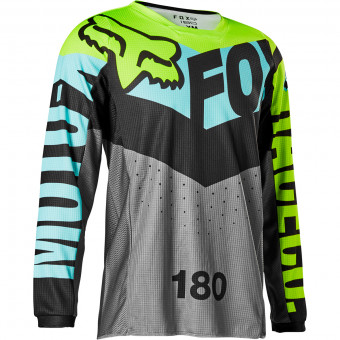 Motocross Jerseys FOX 180 Trice Teal Kid