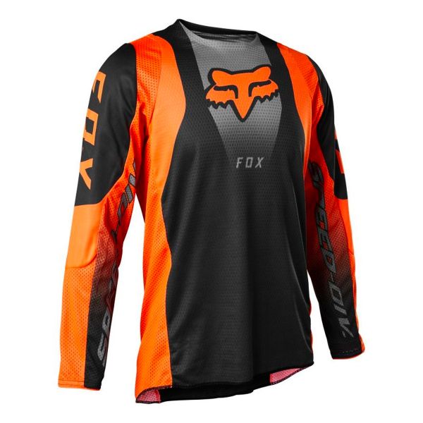 Motocross Jerseys FOX 360 Dier Fluo Orange Kid