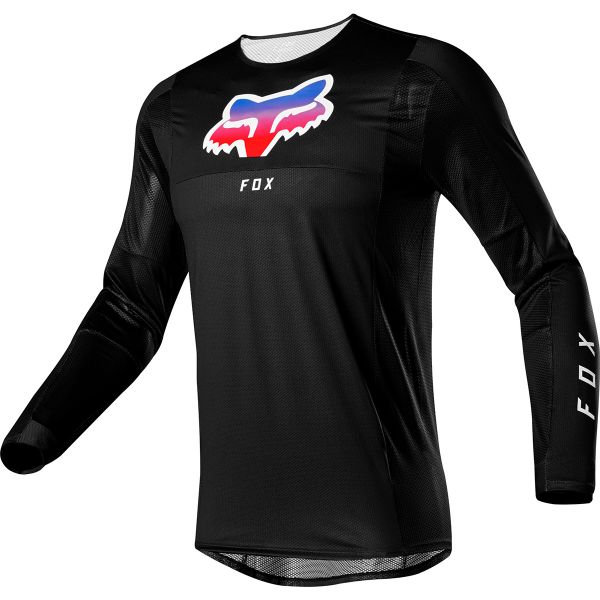 Motocross Jerseys FOX Airline Pilr Black