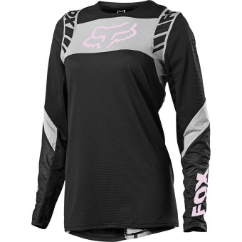 Motocross Jerseys FOX Flexair Mach One Woman Black