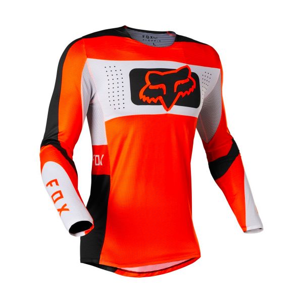 Motocross Jerseys FOX Flexair Mirer Fluo Orange