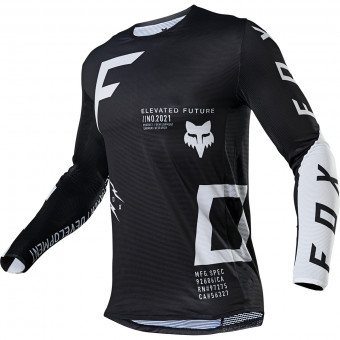Motocross Jerseys FOX Flexair Rigz Black