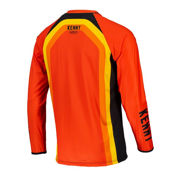 Kenny Titanium Black Orange Jersey