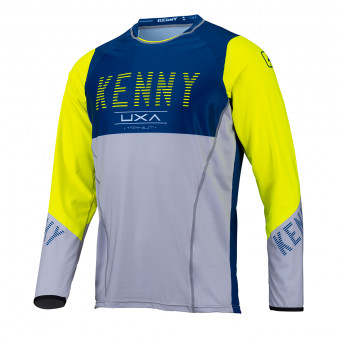 Motocross Jerseys Kenny Titanium Navy Neon Yellow Jersey