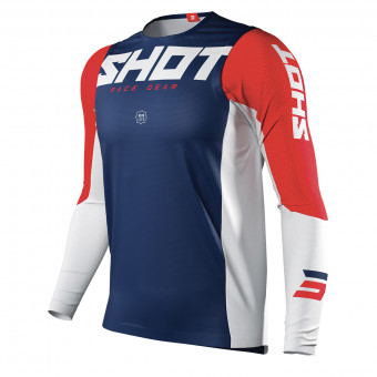 Motocross Jerseys SHOT Aerolite Airflow Navy