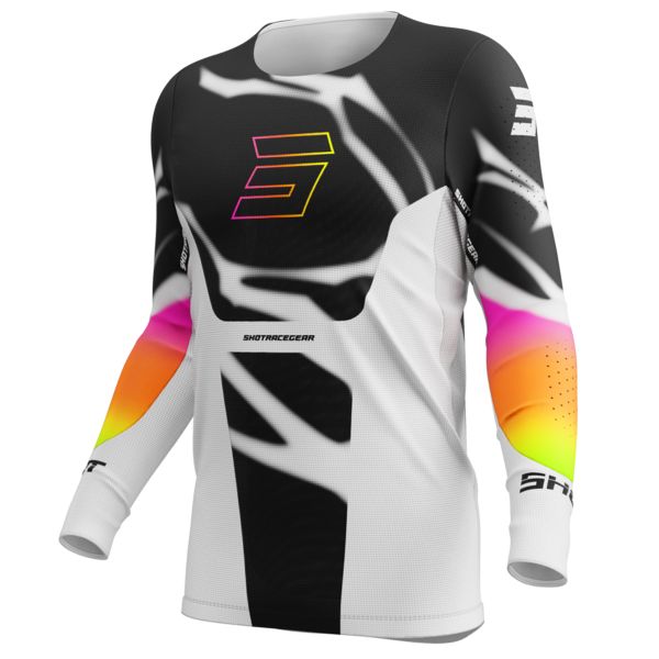 Motocross Jerseys SHOT Aerolite Devil Black
