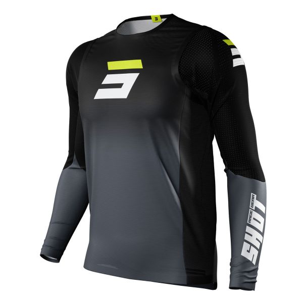 Motocross Jerseys SHOT Aerolite Gradient Grey