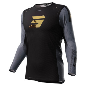Motocross Jerseys SHOT Aerolite Honor Black Gold