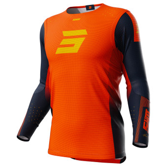Motocross Jerseys SHOT Aerolite Honor Orange