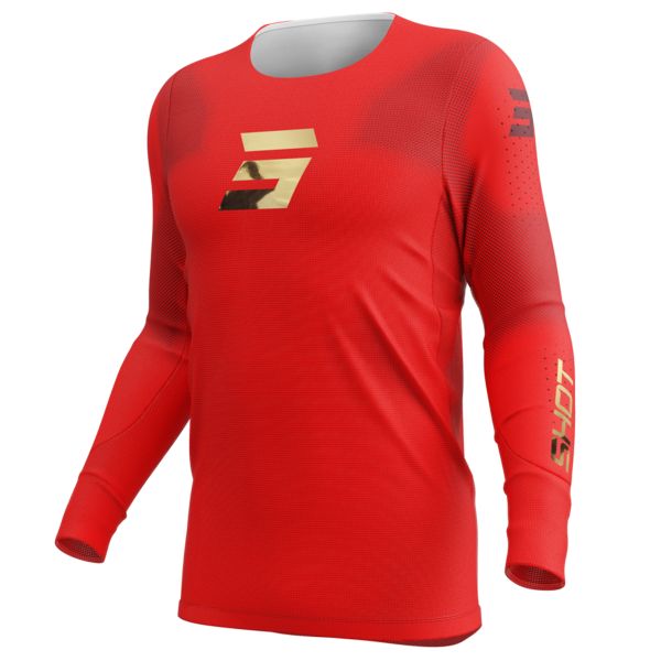 Motocross Jerseys SHOT Aerolite Space Red