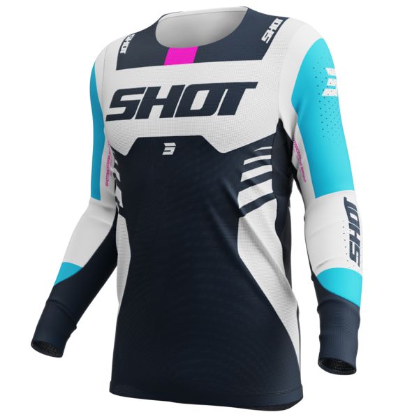Motocross Jerseys SHOT Aerolite Sprint Blue