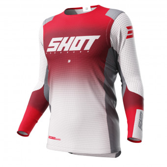 Motocross Jerseys SHOT Aerolite Ultima Red