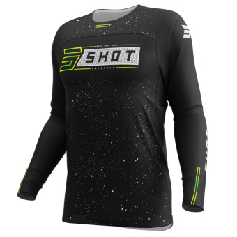 Motocross Jerseys SHOT Contact Art Black