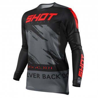 Motocross Jerseys SHOT Contact Draw Red