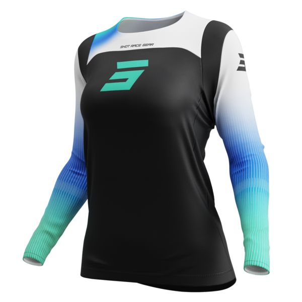 Motocross Jerseys SHOT Contact Hera Blue