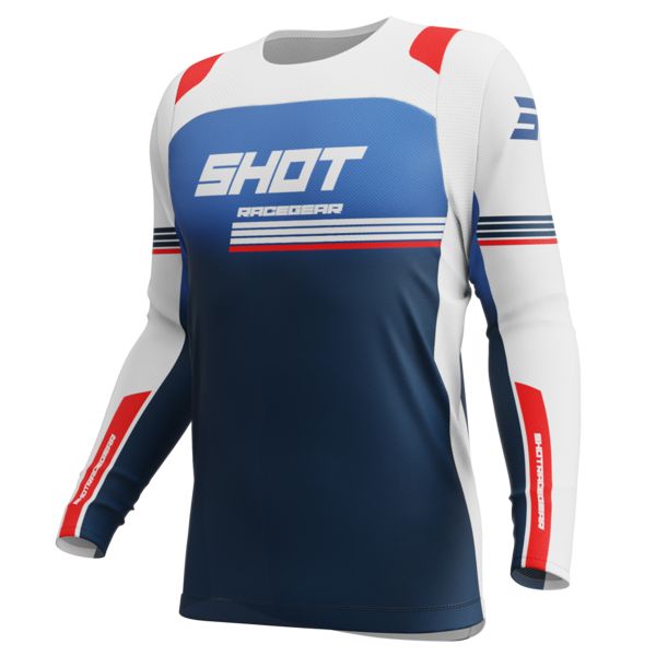 Motocross Jerseys SHOT Contact Linear Patriot
