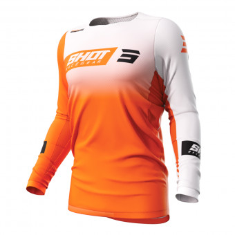 Motocross Jerseys SHOT Contact Scope Orange