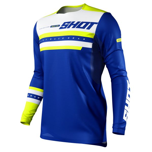 Motocross Jerseys SHOT Contact Shining Navy