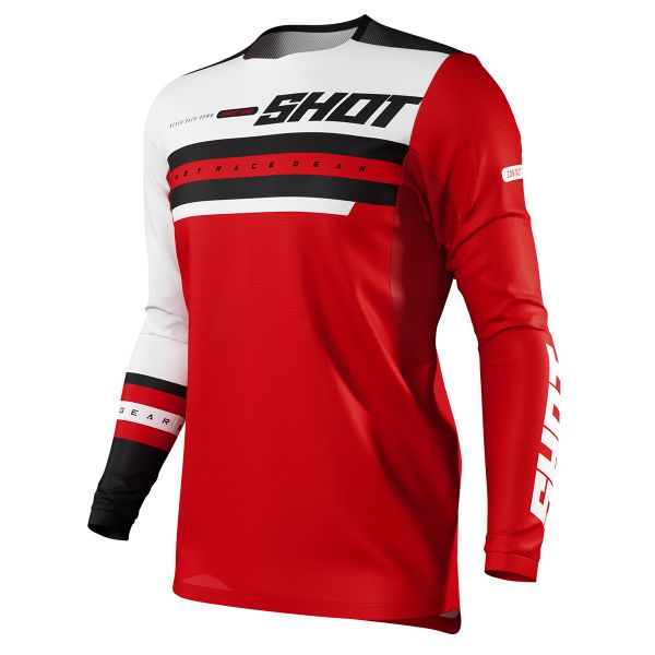 Motocross Jerseys SHOT Contact Shining Red