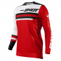 Motocross Jerseys SHOT Contact Shining Red