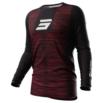 Motocross Jerseys SHOT Contact Skill Burgundy