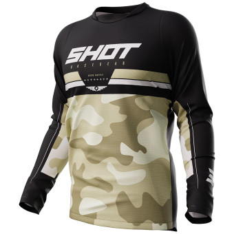 Motocross Jerseys SHOT Devo Battle Sand
