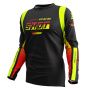 Motocross Jerseys SHOT Devo Block Neon Yellow