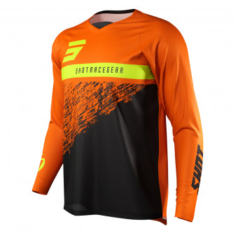 Motocross Jerseys SHOT Devo Roll Orange Kid