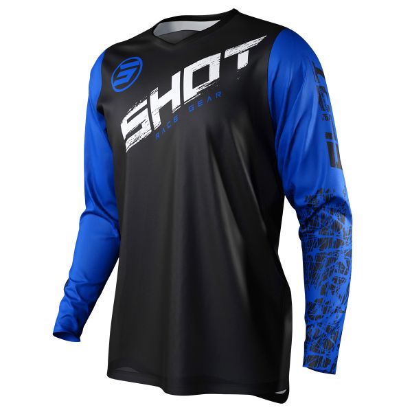 Motocross Jerseys SHOT Devo Slam Blue