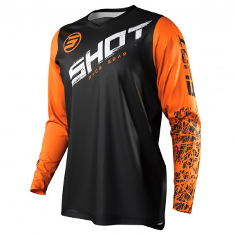 Motocross Jerseys SHOT Devo Slam Orange