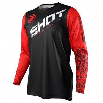 Motocross Jerseys SHOT Devo Slam Red