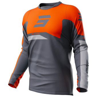 Motocross Jerseys SHOT Devo Star Orange