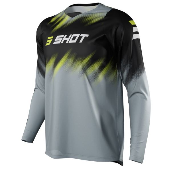 Motocross Jerseys SHOT Devo Versus Grey Kid