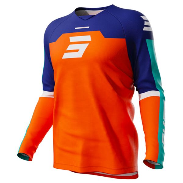 Motocross Jerseys SHOT Draw Iron Orange Kid Motocross Jerseys SHOT Draw Iron Orange Kid