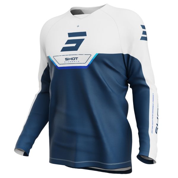 Motocross Jerseys SHOT Draw Kid Daytona Blue