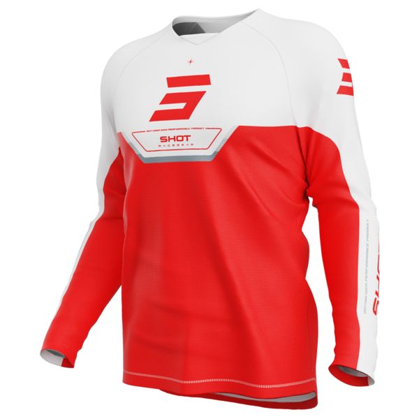 Motocross Jerseys SHOT Draw Kid Daytona Red