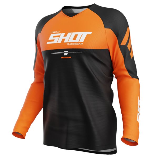 Motocross Jerseys SHOT Draw Private Orange