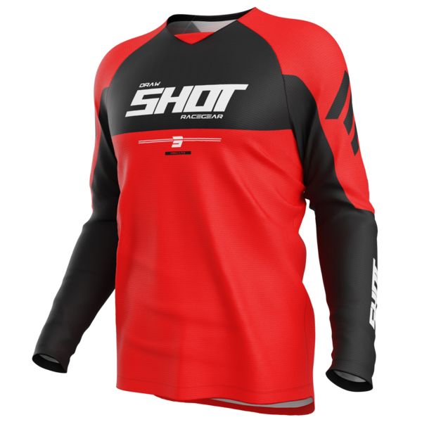 Motocross Jerseys SHOT Draw Private Red