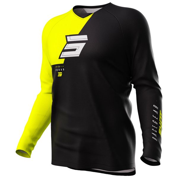 Motocross Jerseys SHOT Draw Squad Neon Yellow