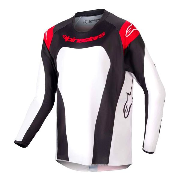 Motocross Jerseys Alpinestars Youth Racer Occuri Mars Red White Black