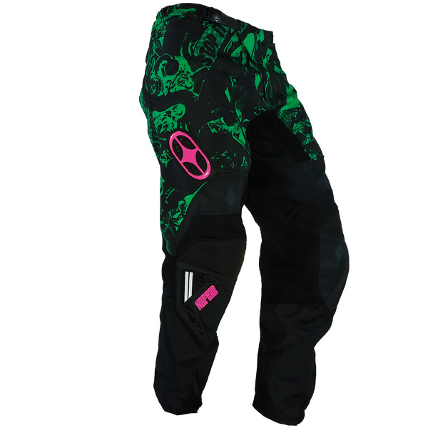 Motocross Trousers No Fear Trousers Cross Spectrum Horror Green