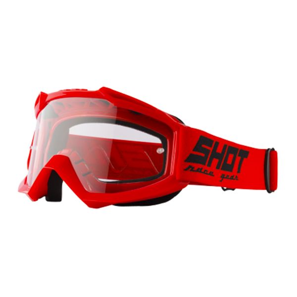 Motocross Goggles SHOT Assault Red
