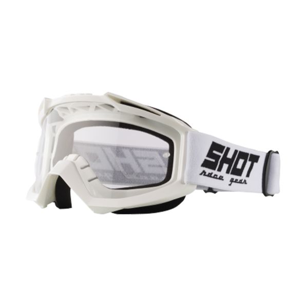 Motocross Goggles SHOT Assault White
