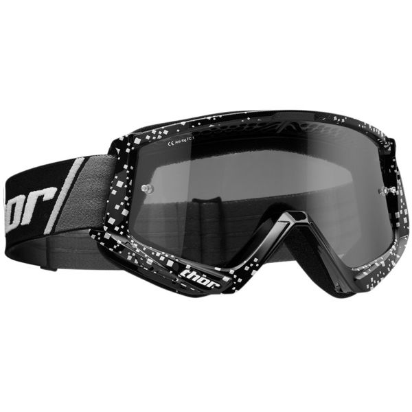Motocross Goggles Thor Combat Sand Blast Black
