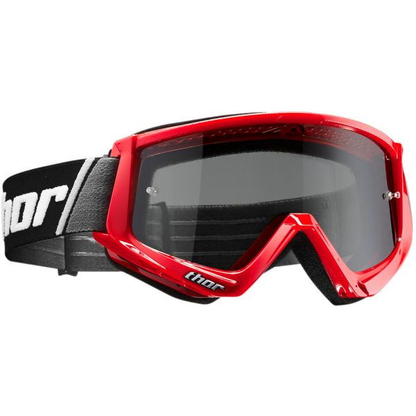 Motocross Goggles Thor Combat Sand Red Black