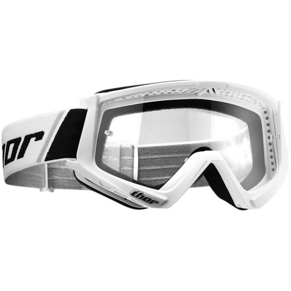 Motocross Goggles Thor Combat Whte Black
