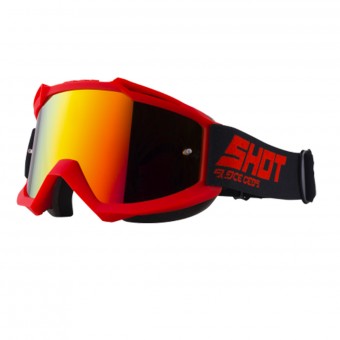 Motocross Goggles SHOT Iris Red Iridium Red Motocross Goggles SHOT Iris Red Iridium Red