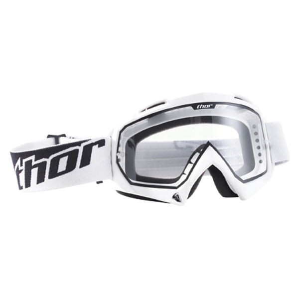Motocross Goggles Thor Enemy White
